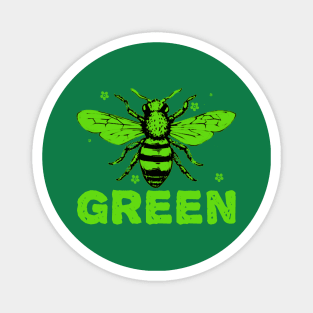 Bee Green Magnet